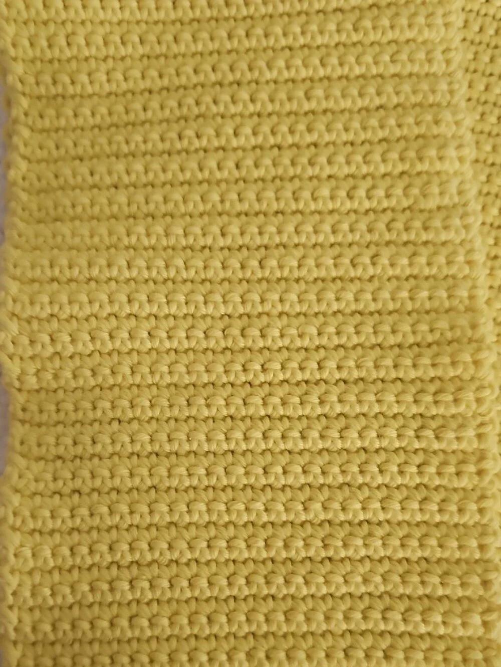 Bright Yellow Knit Kids Leggings